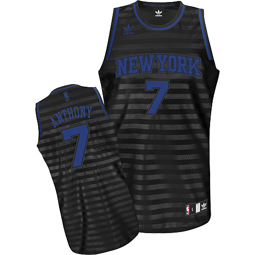  NBA New York Knicks 7 Carmelo Anthony Groove Fashion Swingman Jersey